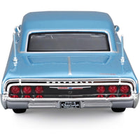 Maisto 1/24 Chevrolet Impala 2-Door 1964 Metallic Blue