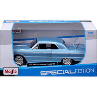 Maisto 1/24 Chevrolet Impala 2-Door 1964 Metallic Blue