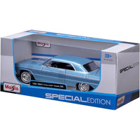 Maisto 1/24 Chevrolet Impala 2-Door 1964 Metallic Blue
