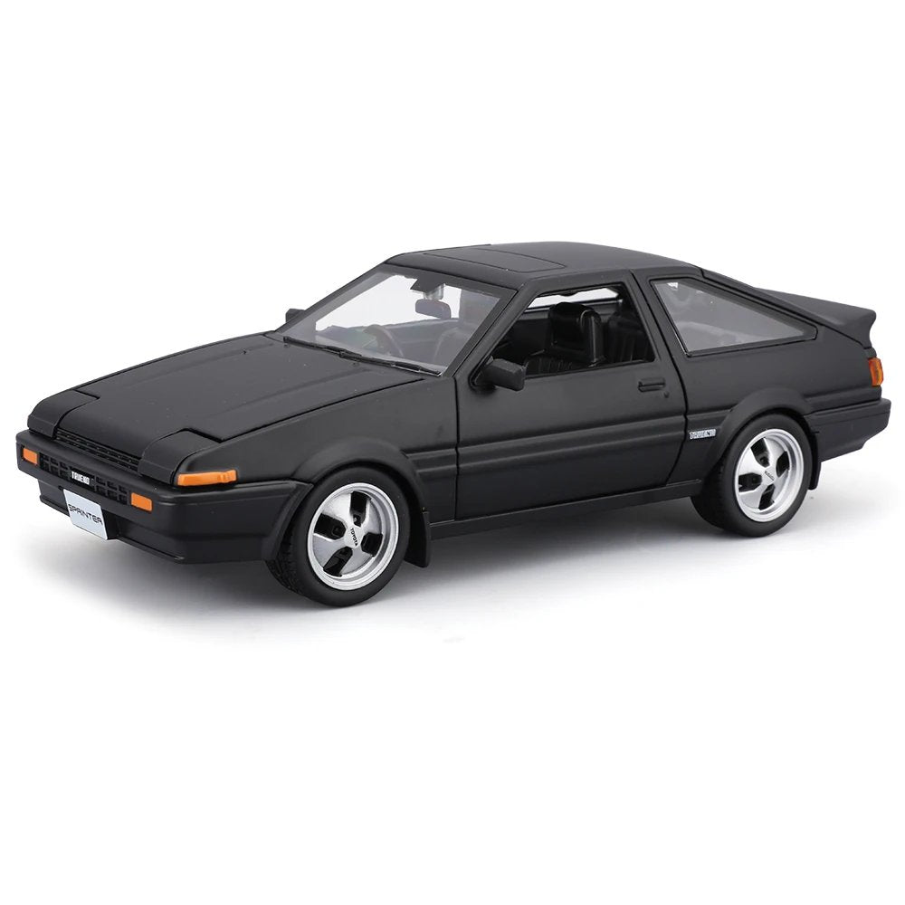 Maisto 1/24 Toyota Sprinter Trueno AE86 1983 Metallic Black