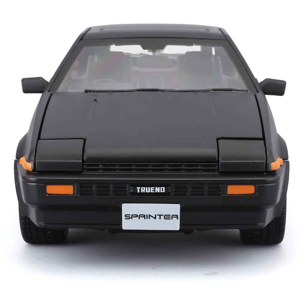 Maisto 1/24 Toyota Sprinter Trueno AE86 1983 Metallic Black