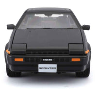 Maisto 1/24 Toyota Sprinter Trueno AE86 1983 Metallic Black