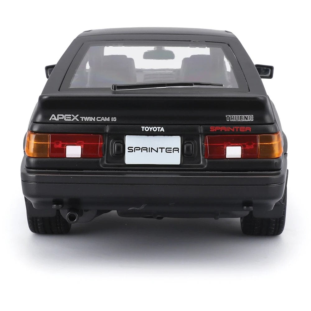 Maisto 1/24 Toyota Sprinter Trueno AE86 1983 Metallic Black