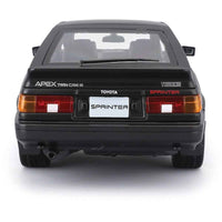Maisto 1/24 Toyota Sprinter Trueno AE86 1983 Metallic Black