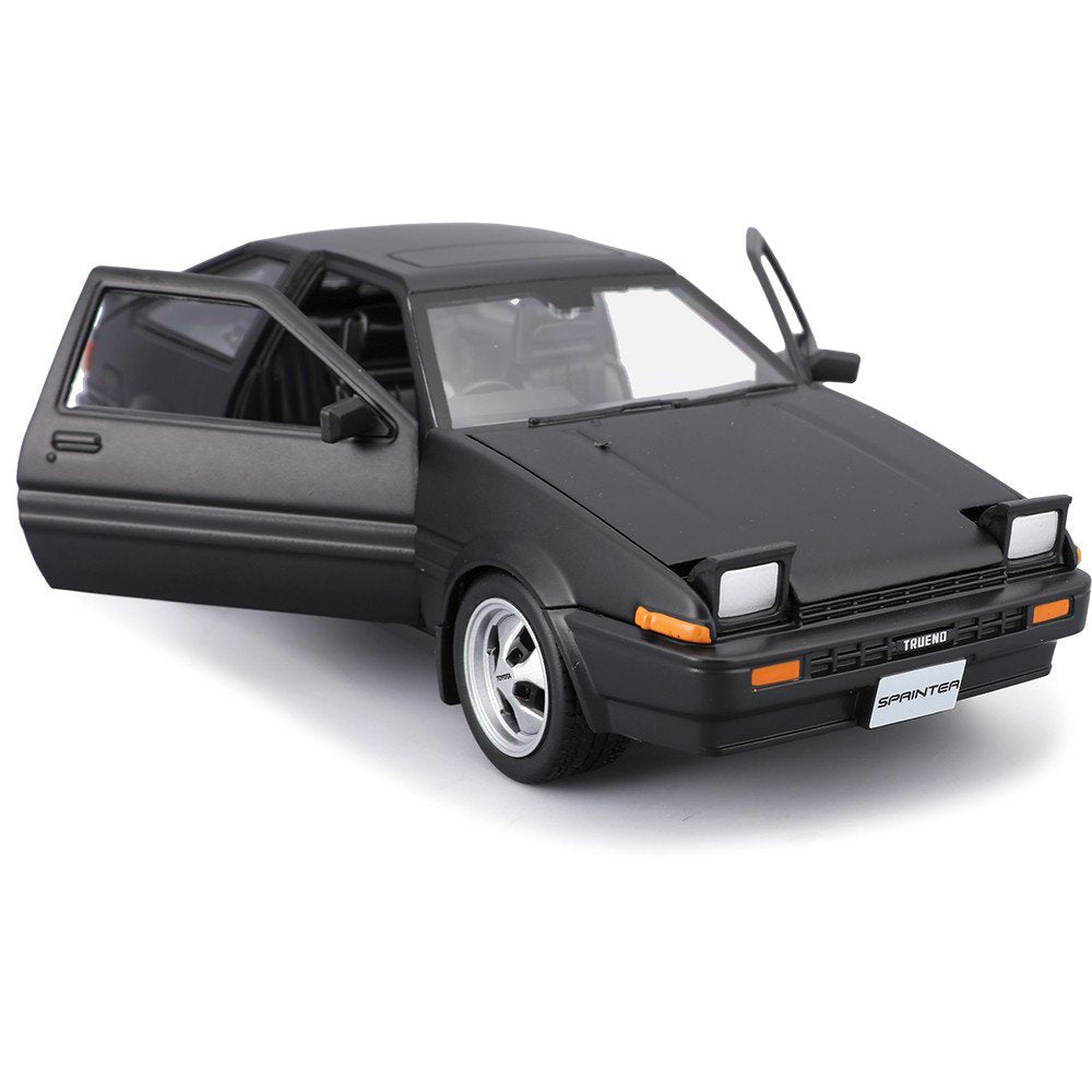 Maisto 1/24 Toyota Sprinter Trueno AE86 1983 Metallic Black