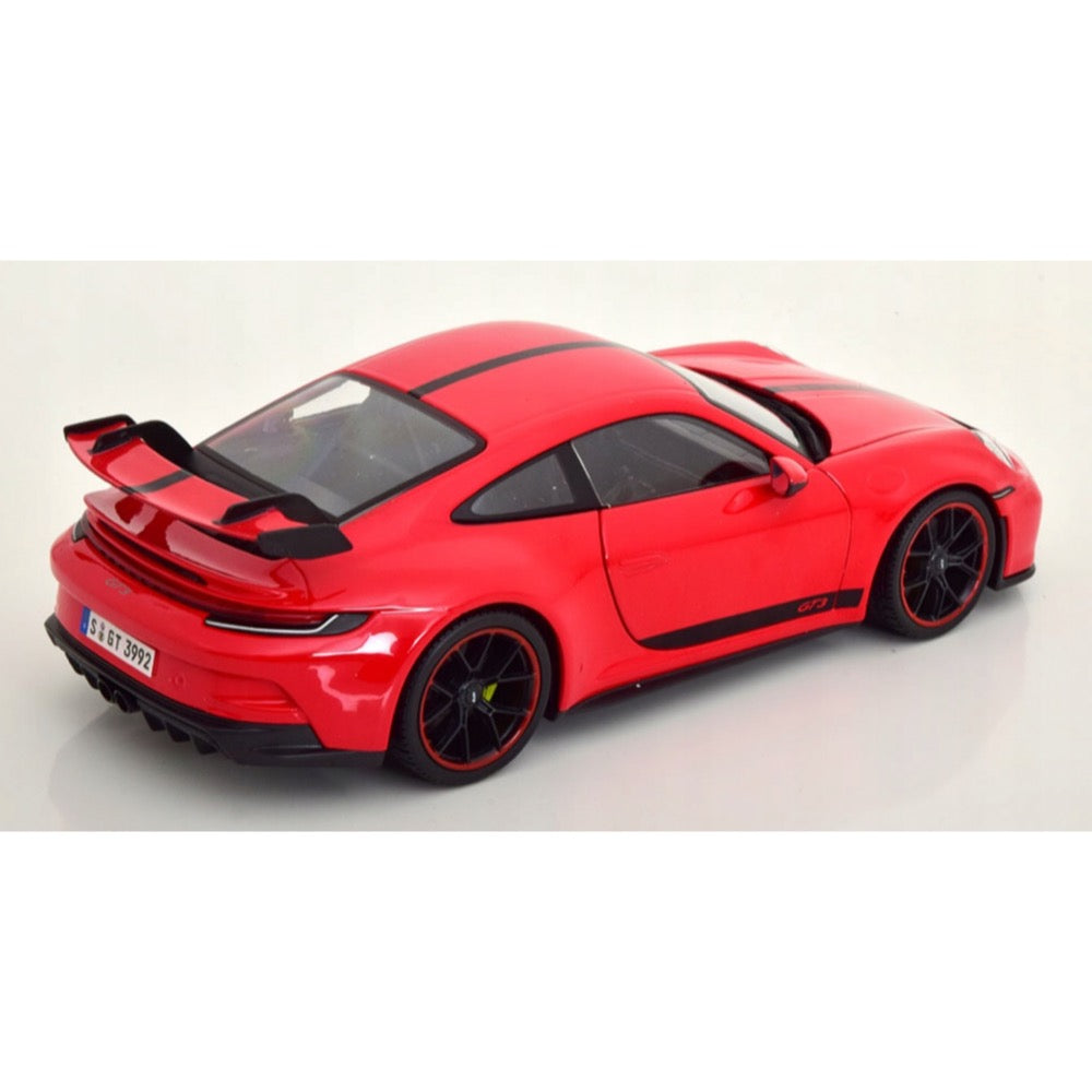 Maisto 1/18 Porsche 911 GT3 2022 Guards Red