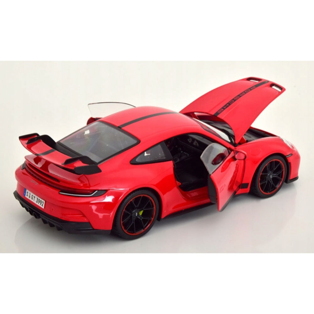 Maisto 1/18 Porsche 911 GT3 2022 Guards Red