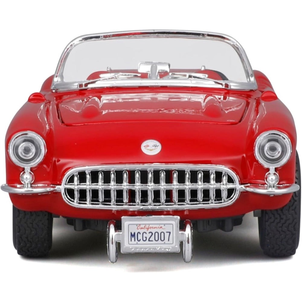 Maisto Assembly Line 1/24 1957 Chevrolet Corvette Roadster Red