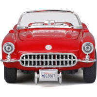 Maisto Assembly Line 1/24 1957 Chevrolet Corvette Roadster Red