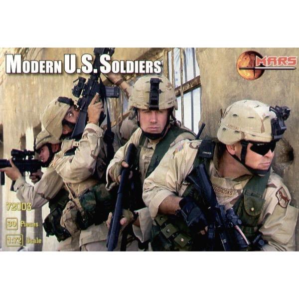 Mars 72003 1/72 US Modern Soldiers Plastic Model Kit