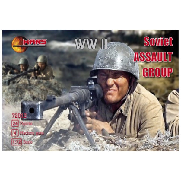 Mars 72012 1/72 Soviet WWII Assault Group