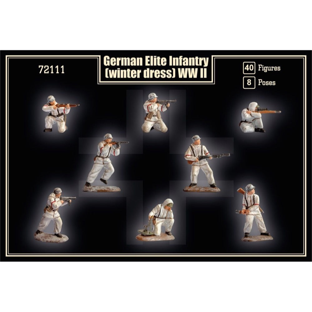 Mars 72111 1/72 German Elite Infantry in Winter Uniforms (WWII) (40 figures)