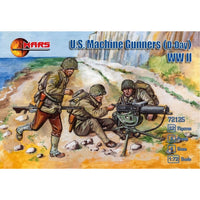 Mars 72125 1/72 U.S. Machine Gunners D-Day WWII