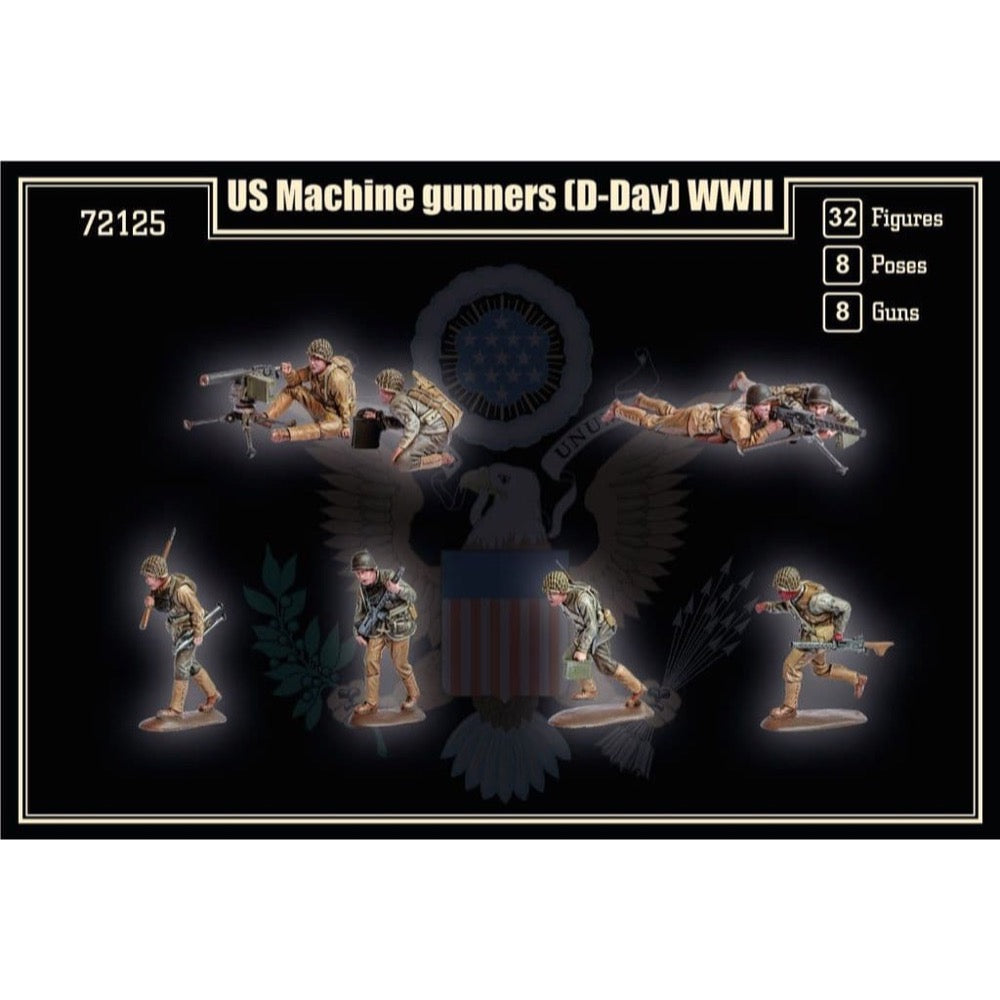Mars 72125 1/72 U.S. Machine Gunners D-Day WWII