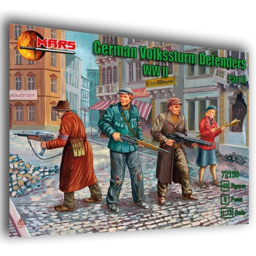 Mars 72130 1/72 German Volkssturm Defenders Part 2