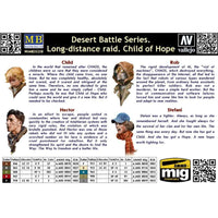 Master Box 35250 1/35 Desert Battle Series. Long-Distance Raid. Child of Hope