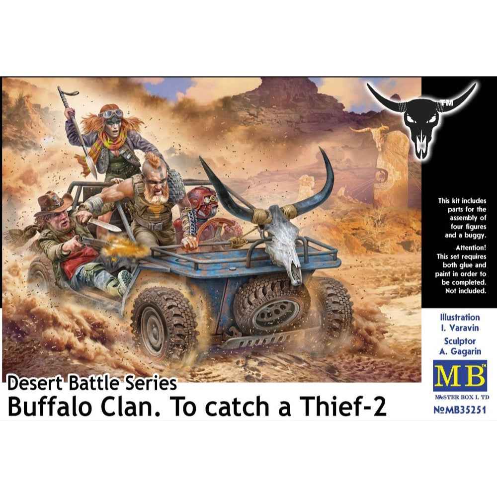 Master Box 35251 1/35 Desert Battle Series. Buffalo Clan. To Catch A Thief-2