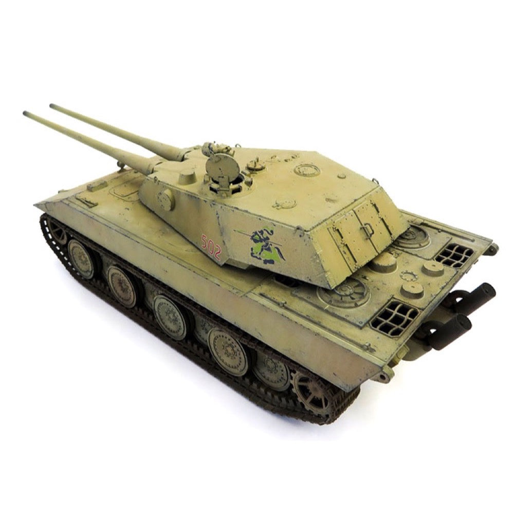 Modelcollect 35031 1/35 E100 Type G with 105mm twin Gun Double-head Eagle
