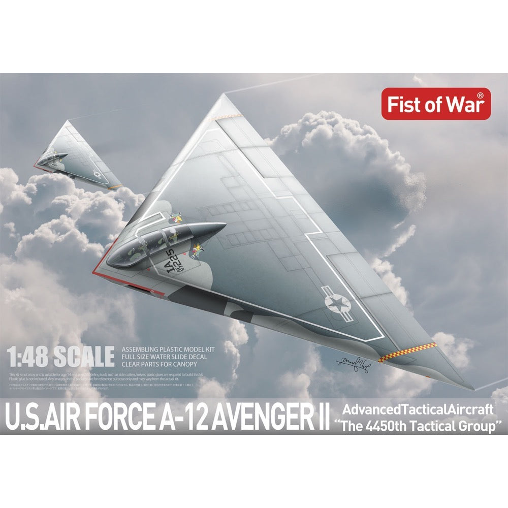 Modelcollect 48005 1/48 US Navy A-12 Avenger II Advanced Tractical Aircraft The 4450th Tactical Group
