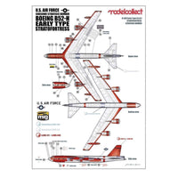 Modelcollect UA72208 B-52H early type Stratofortress strategic Bomber l