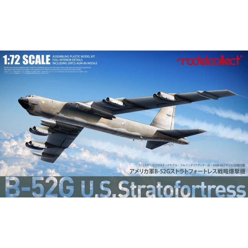 Modelcollect UA72212 1/72 USAF B-52G Stratofortress Strategic Bomber New Version