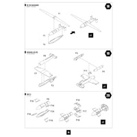 Modelcollect UA72215 1/72 German WWII Luftwaffe Weapon Set 3 with 2 x bv246 4 x fritz X and 2 x Hs293