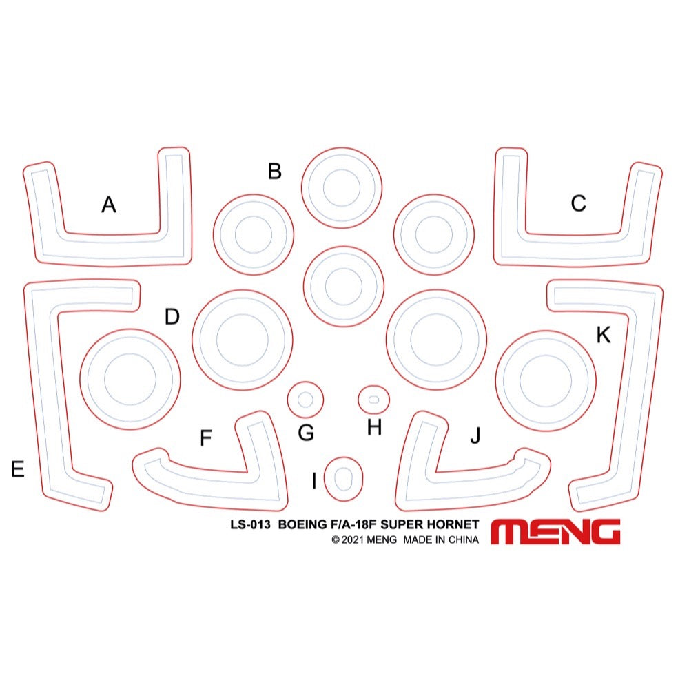 Meng LS-014 1/48 Boeing EA-18G Growler Electronic Attack Aircraft