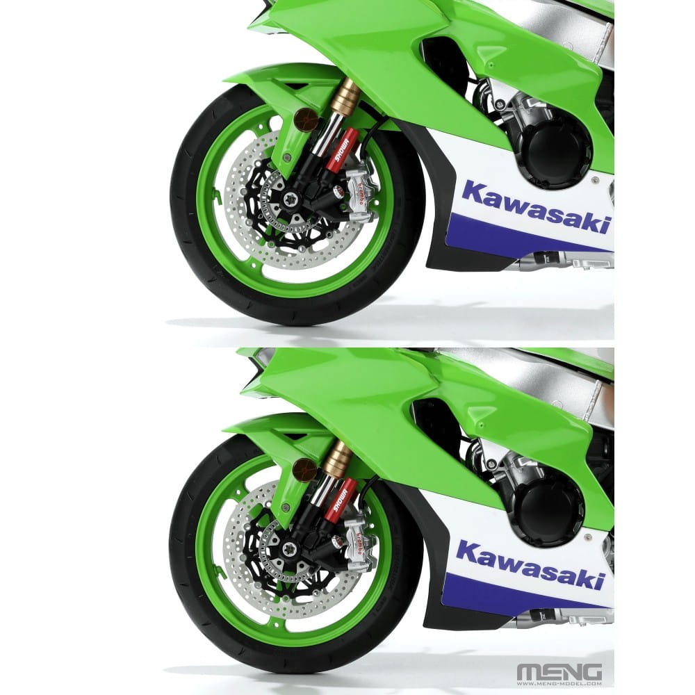 Meng MT-007s 1/9 Kawasaki ZX-10R Pre-coloured Edition
