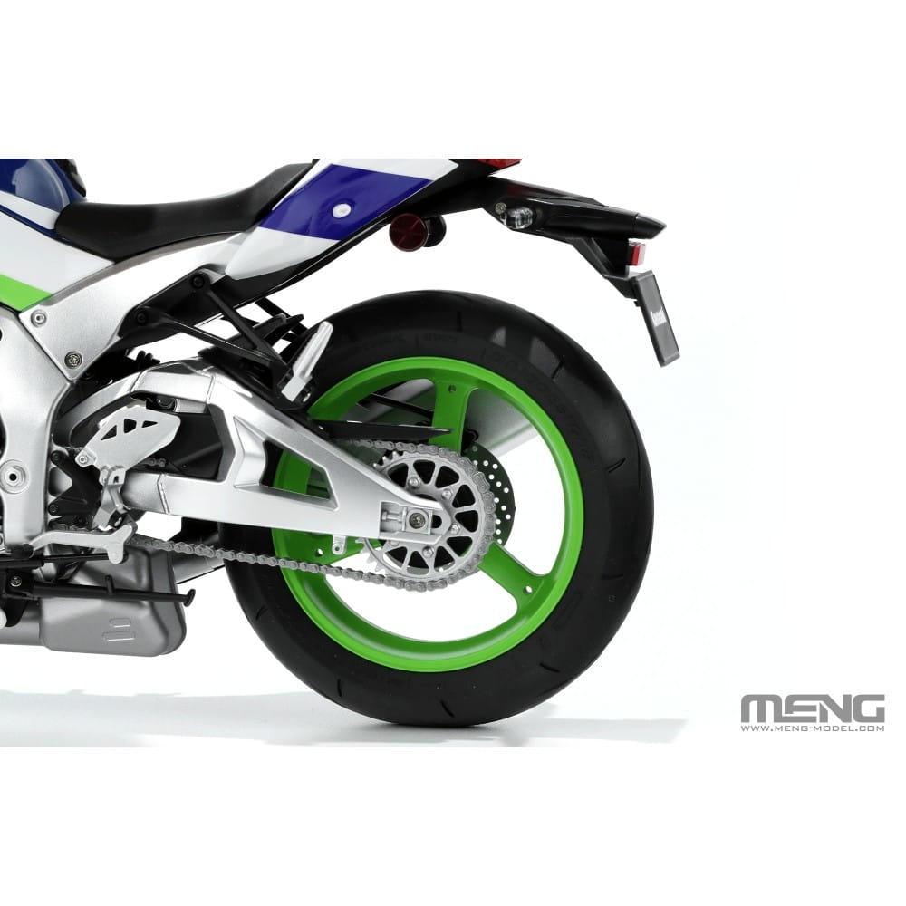 Meng MT-007s 1/9 Kawasaki ZX-10R Pre-coloured Edition