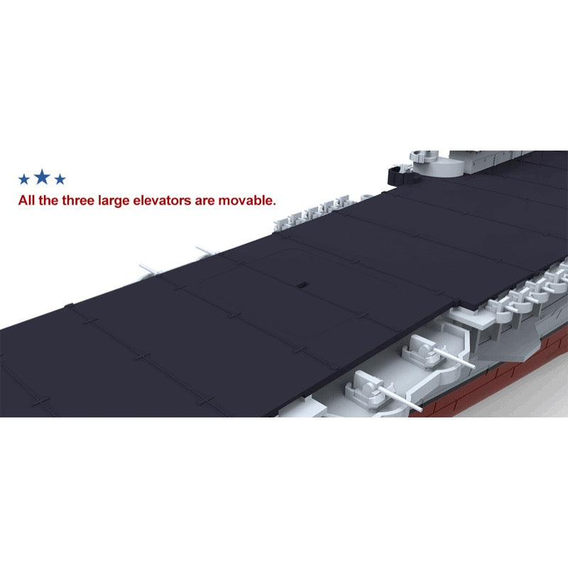 Meng PS-005 1/700 U.S. Navy Aircraft Carrier Enterprise CV-6