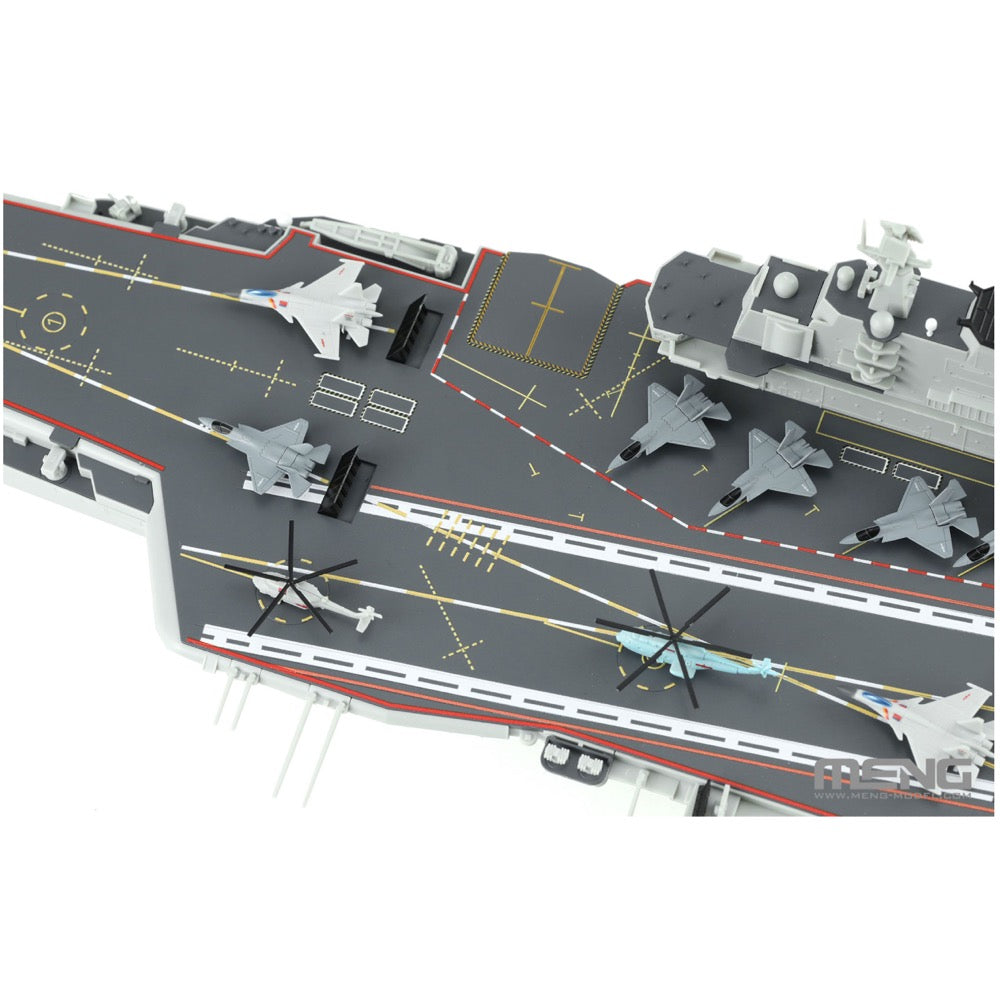 Meng PS-010s 1/700 Aircraft Carrier Liaoning Pre-colored Edition