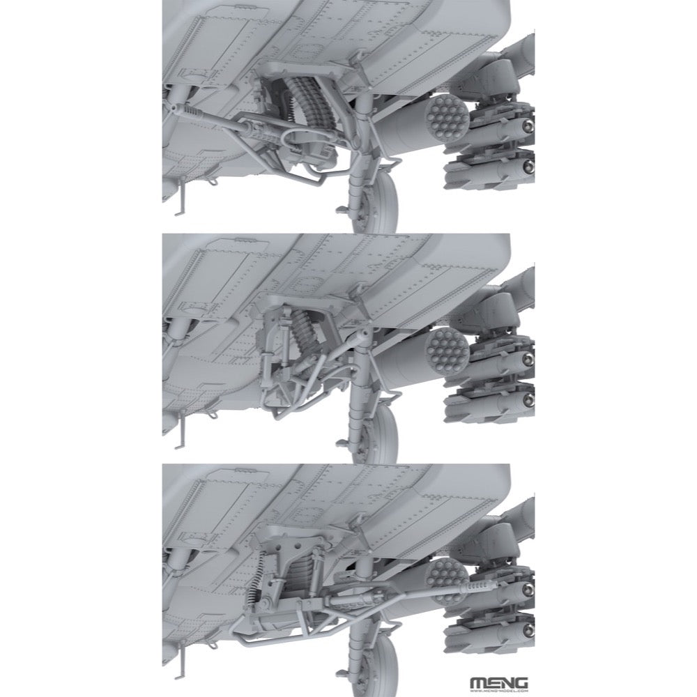 Meng QS-004 1/35 Boeing AH-64D Apache Longbow