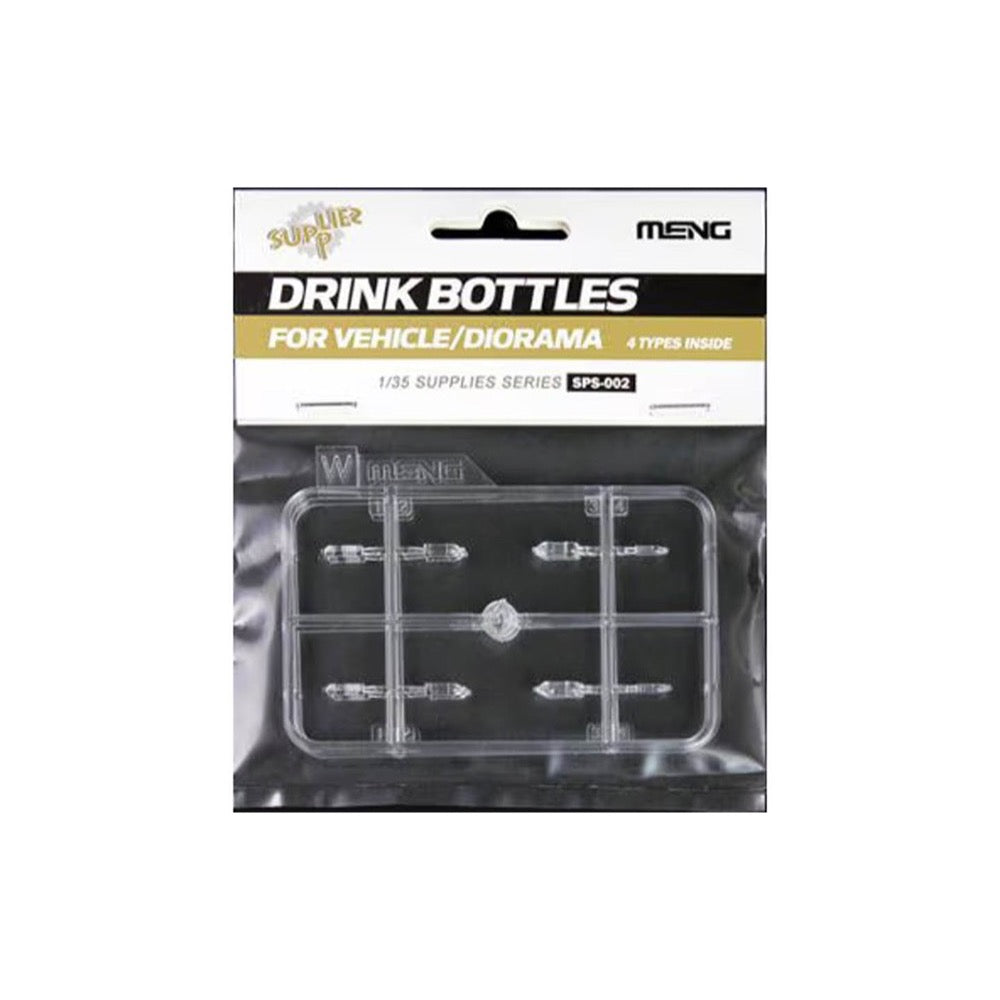 Meng SPS-002 1/35 Drink Bottles for Vehicle/Diorama(4types)
