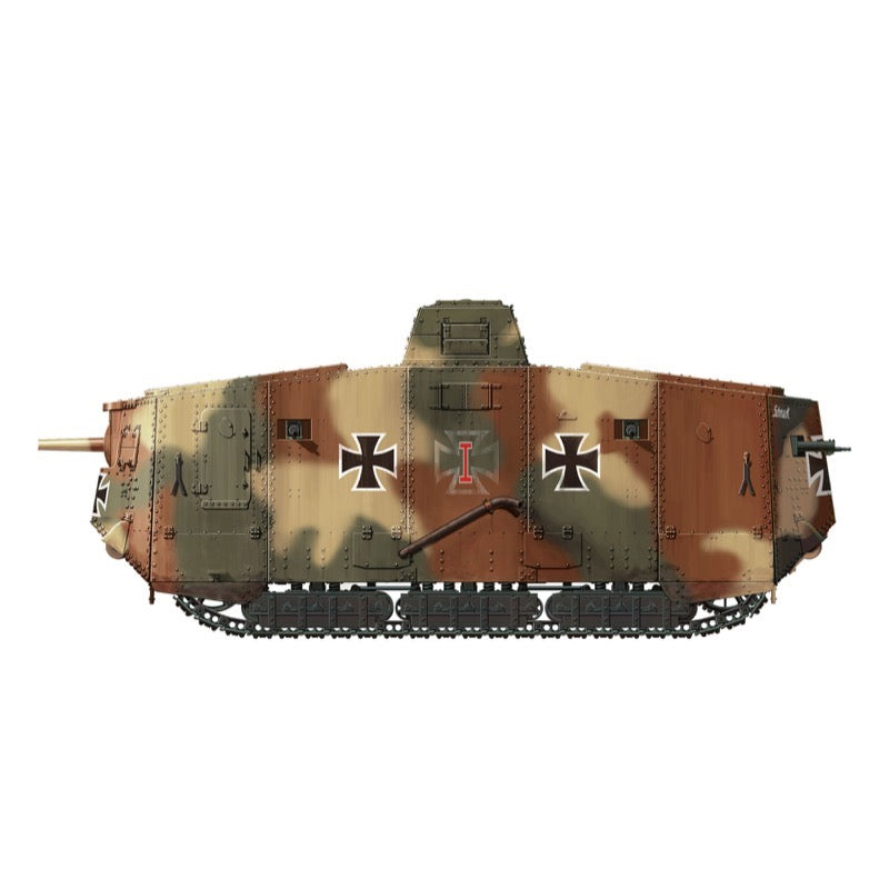Meng TS-017 1/35 German A7V Tank (Krupp)