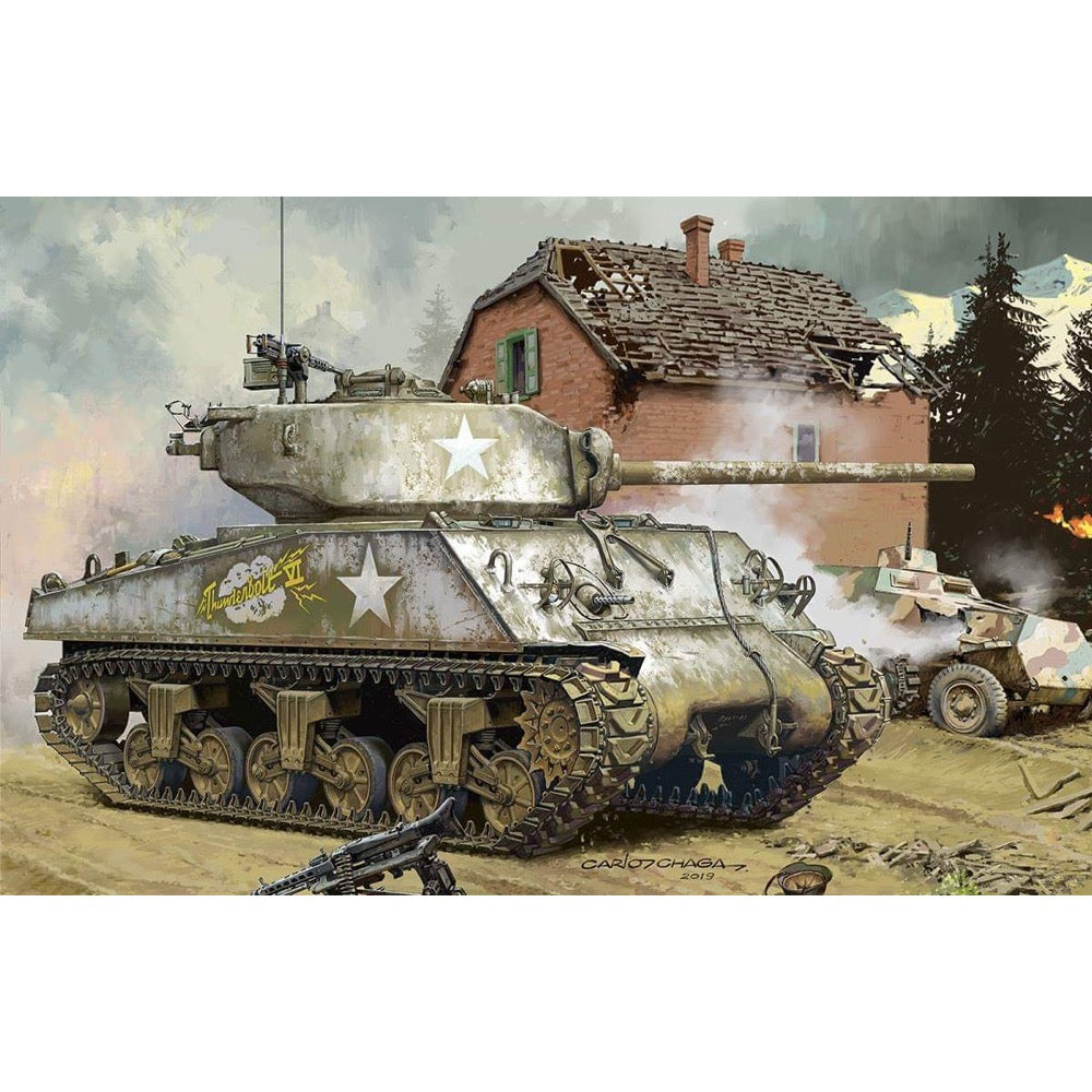 Meng 1/35 US Medium Tank M4A3 (76) W MEN-TS-043