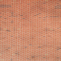 Metcalfe OO/HO Red Brick 9 Sheets