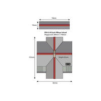 Metcalfe PN153 N Village School Card Kit
