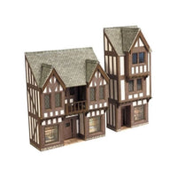 Metcalfe N Low Relief Timber Framed Shops