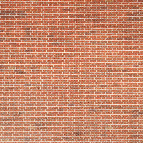 Metcalfe PN900 N Scale Red Brick Sheets 1st Class Postage