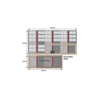 Metcalfe PN921 N Parcel Office Card Kit