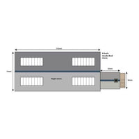 Metcalfe PN936 N Settle & Carlisle Goods Shed Card Kit