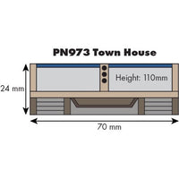 Metcalfe PN973 N Low Relief Town House