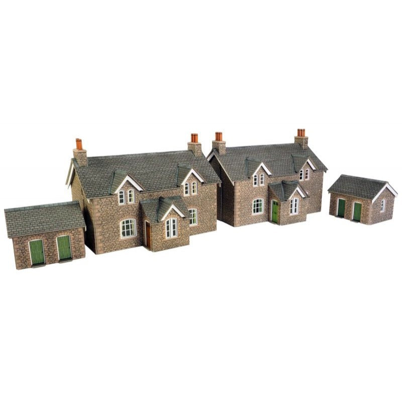 Metcalfe PO255 OO/HO Workers Cottage Card Kit | Metro Hobbies