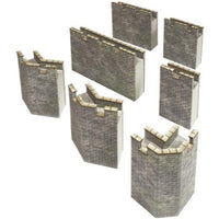 Metcalfe PO293 Castle Curtain Walls