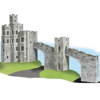 Metcalfe PO296 00 Castle Wall Bridge