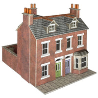 Metcalfe PO300 OO/HO Terraced Houses - Brick Card Kit