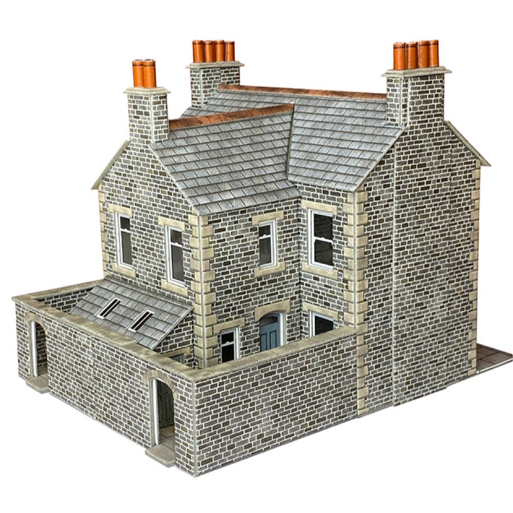 Metcalfe PO301 OO/HO Terraced House - Stone Card Kit