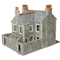 Metcalfe PO301 OO/HO Terraced House - Stone Card Kit
