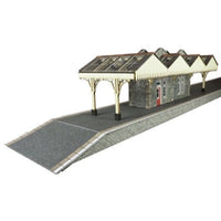 Metcalfe PO322 OO/HO Island Platform Building Card Kit