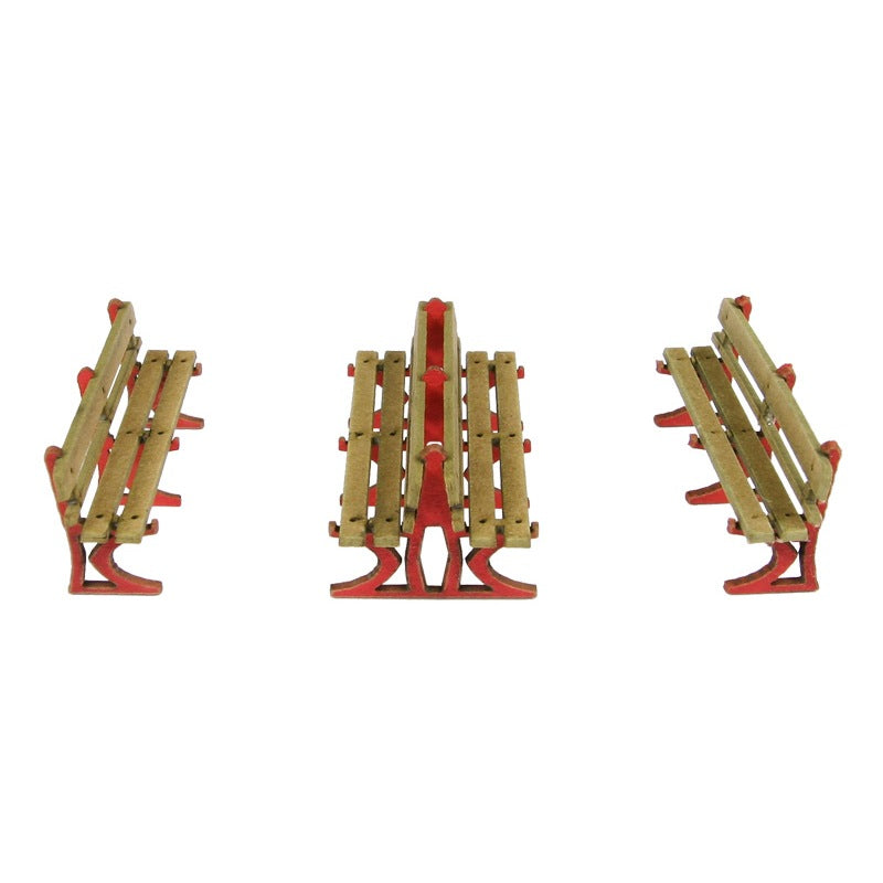 Metcalfe PO502 OO/HO Platform Benches Card Kit | Metro Hobbies